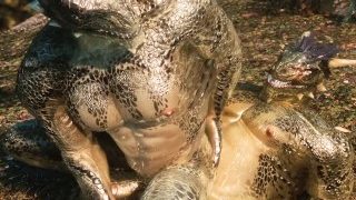 Skyrim Argonian Dad and son fucking