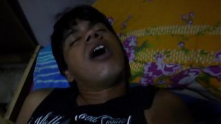 Abusing my sleeping cousins dick and hairy ass