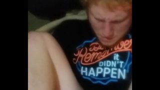 Neighbor daddy fucks my ginger asshole with fat cock