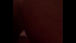 Teasing my friends Arab asshole with my dick and fingers