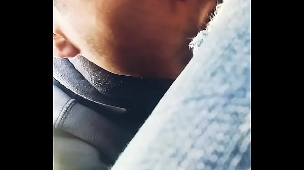 Uber driver can’t hold my blowjob and he comes in my mouth