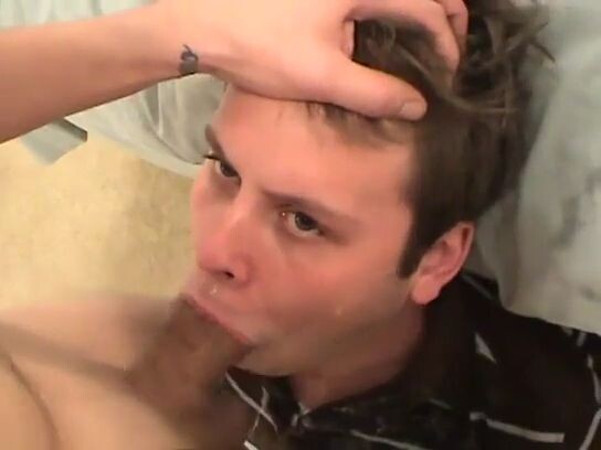 POV of amateur twink being face fucked and gagged by a hard cock