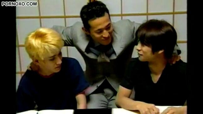 Japanese gay porn daddy and boy