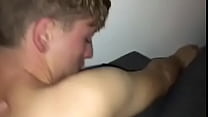 Dutchie fag boy between daddy and uncle’s cock