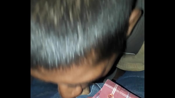 Nephew sucks off his uncle in back of his van